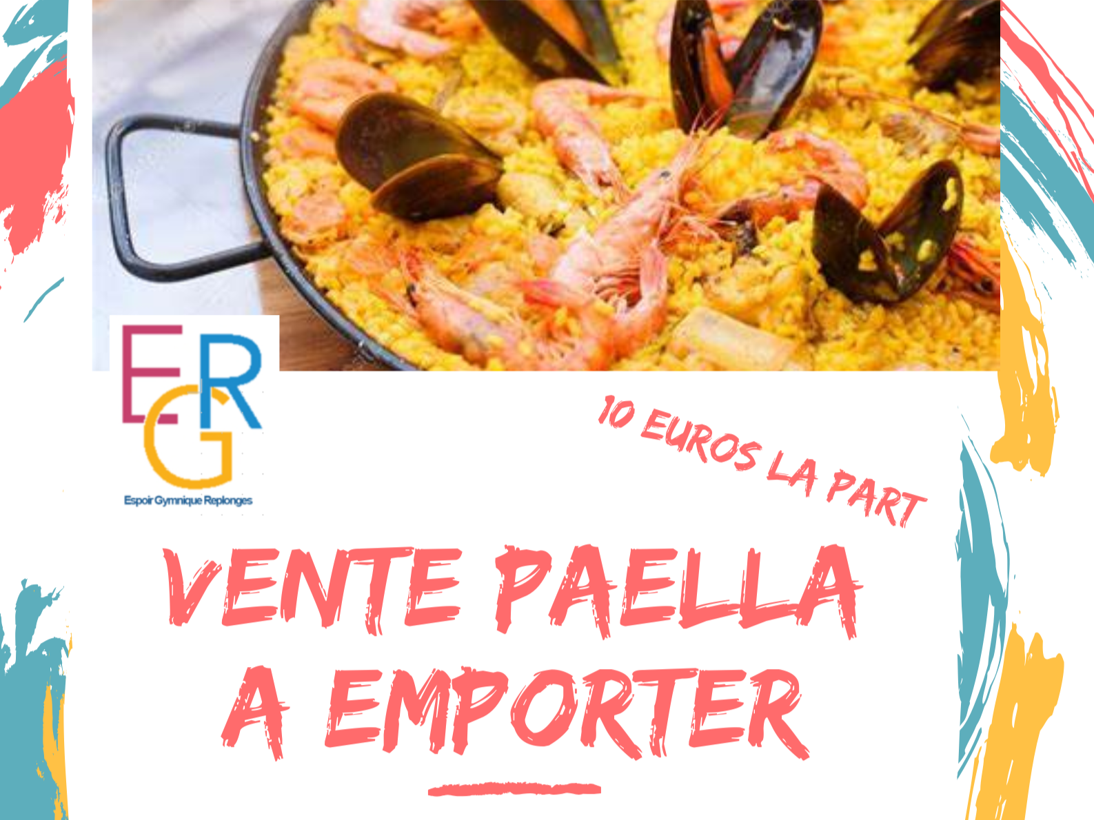 Vente de Paella à emporter
