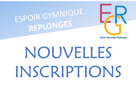 Nouvelles inscriptions